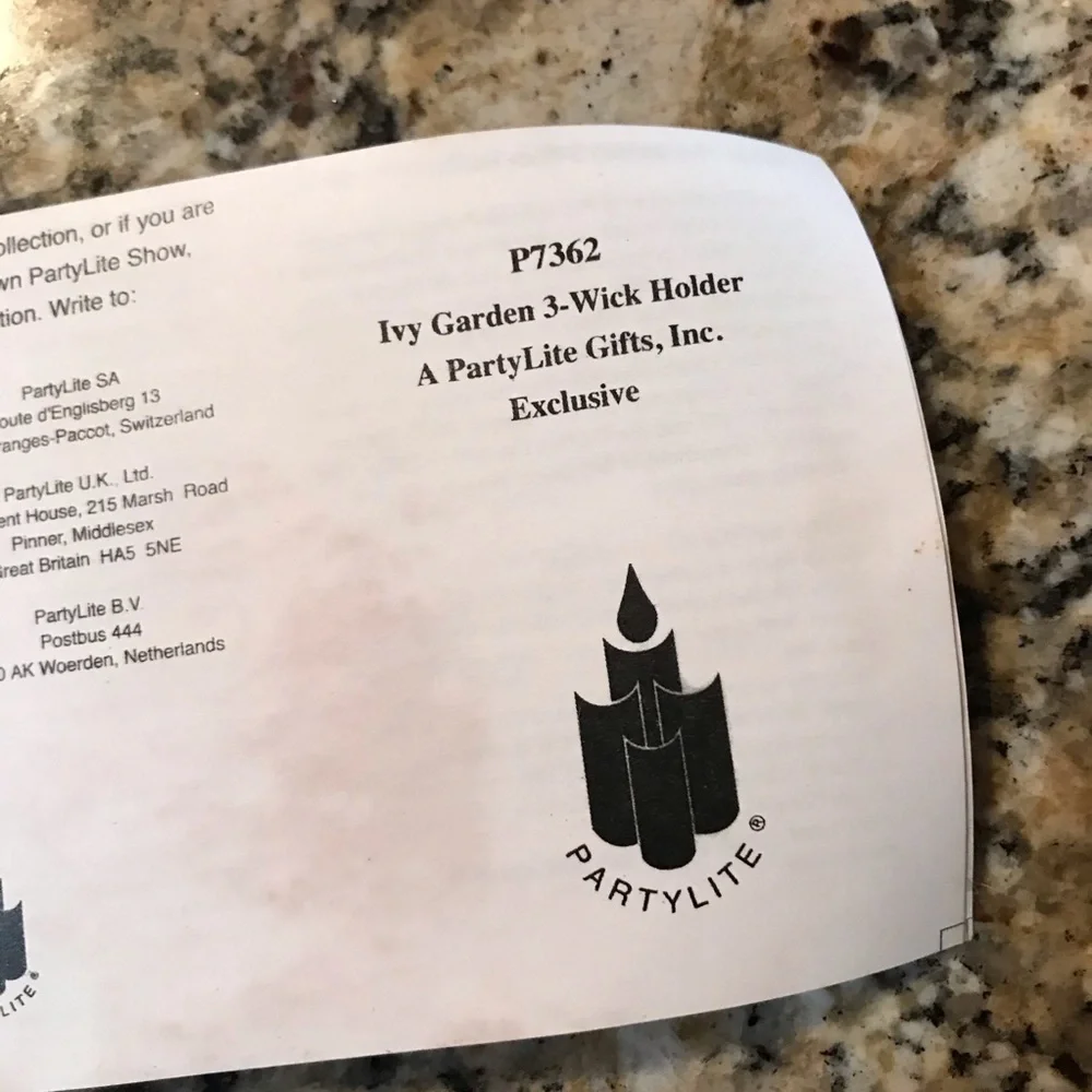 COPY - 🕯 Ivy Garden 3 Wick Candle Holder - Picture 6 of 8